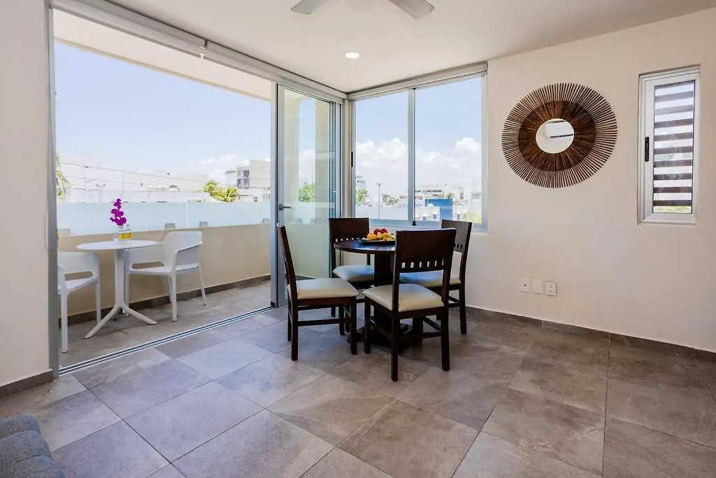 Suite De Lujo 1 Hab. Depto. 204 Playa del Carmen Apartman